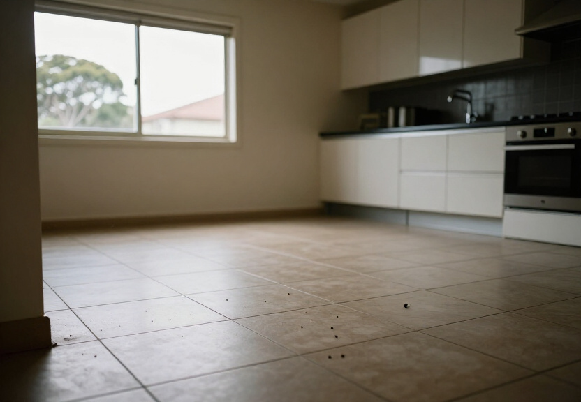 Cockroach-free bathroom in North Strathfield after pest control